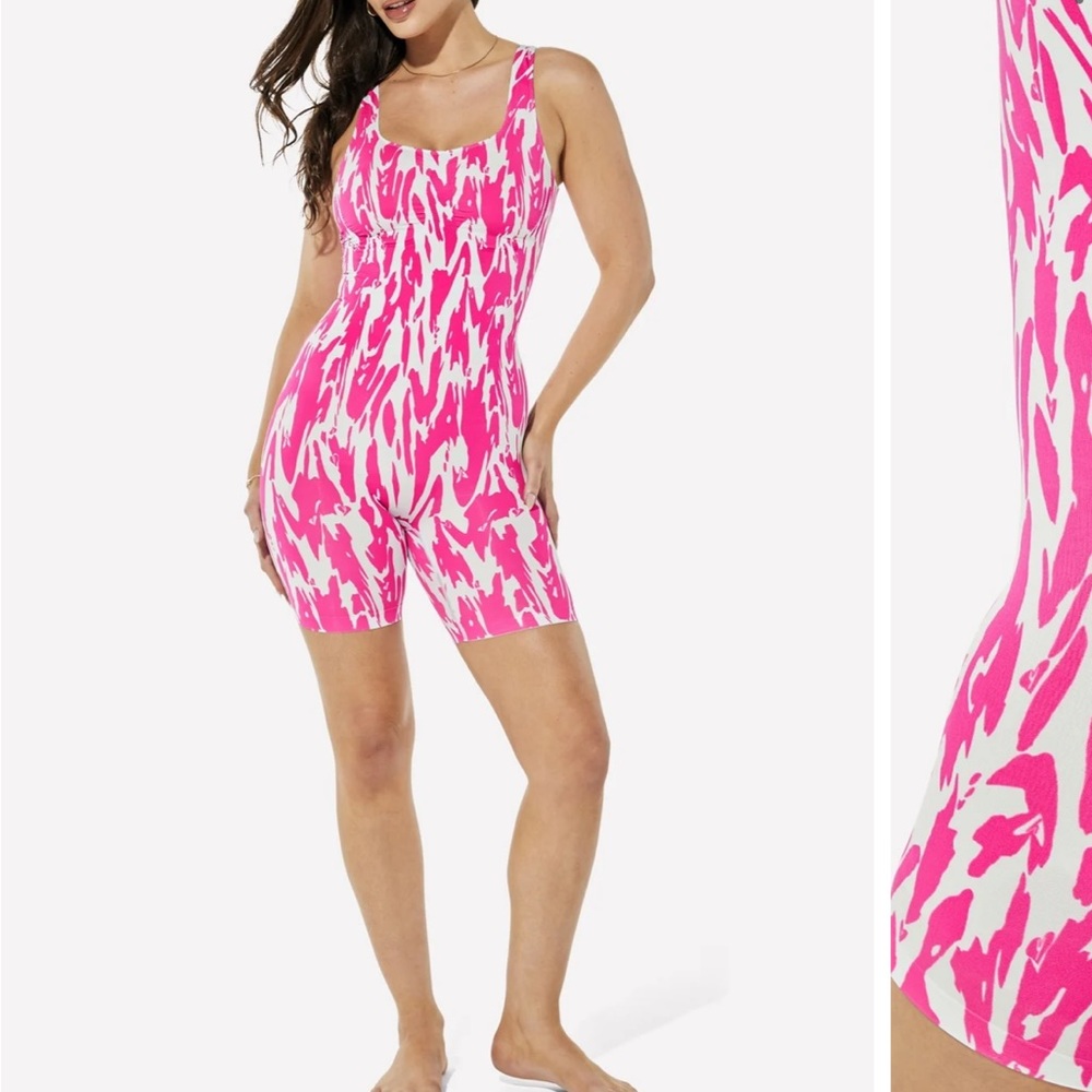 YITTY Nearly Naked Shaping Mid Thigh Bodysuit